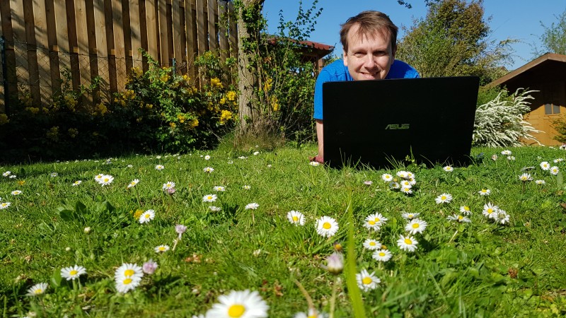 So geht Homeoffice bei schönem Wetter